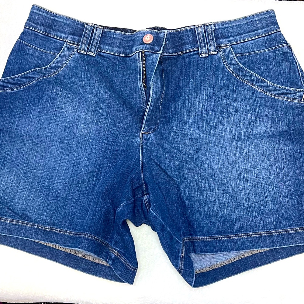 Lee Womens Comfort Stretch Waistband Jean Shorts